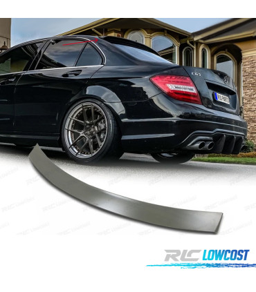 AILERON LIP SPOILER VIDRO TRASEIRO MERCEDES CLASE C W204 07-14 LOOK AMG