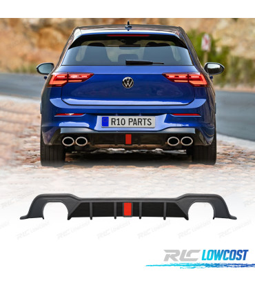 DIFUSOR VOLKSWAGEN VW GOLF 8 20- + LUZ DE TRAVAGEM OO---OO