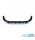 SPOILER LIP VOLKSWAGEN VW GOLF 7 7.5 12-20 LOOK CS PRETO BRILHANTE