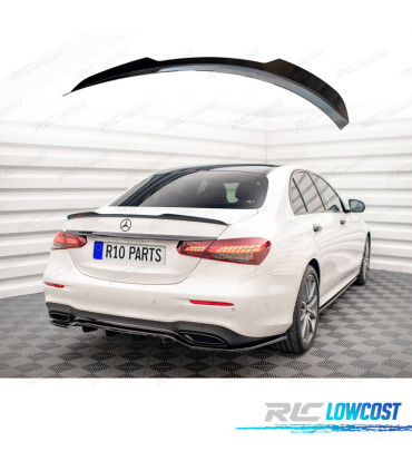 AILERON SPOILER MERCEDES W213 21-23 PRETO BRILHANTE