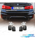 PONTEIRAS DE ESCAPE BMW G30 17-20 LOOK M5 PRETO