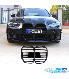 GRELHAS FRONTAIS BMW G22 G23 20-24 LOOK M4 PRETO