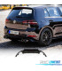DIFUSOR VOLKSWAGEN VW GOLF 7.5 17-20 + LUZ DE TRAVAGEM LOOK TCR SAÍDA DUPLA