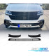 SPOILER LIP VOLKSWAGEN VW TRANSPORTER T6 T6.1 15-24 PRETO