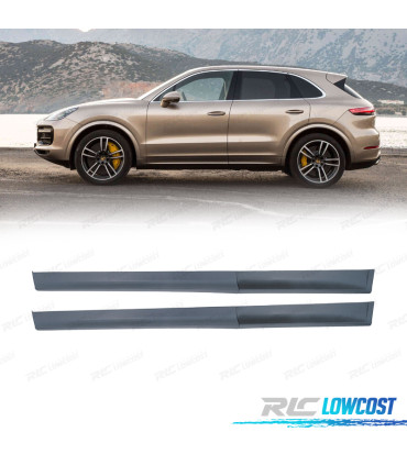 EMBALADEIRAS LATERAIS PORSCHE CAYENNE 18- LOOK TURBO