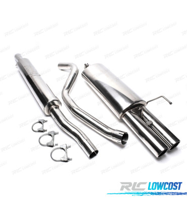 PANELA DE ESCAPE AUDI 80 91-95 DOBLE