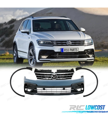PARA-CHOQUES FRONTAL VOLKSWAGEN VW TIGUAN 17-20 LOOK R-LINE