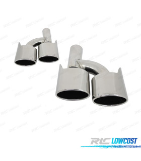 PONTEIRAS DE ESCAPE MERCEDES CLASSE S W220 98-05 LOOK AMG