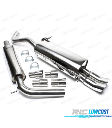 PANELA DE ESCAPE SKODA FABIA 99-07 DUPLA