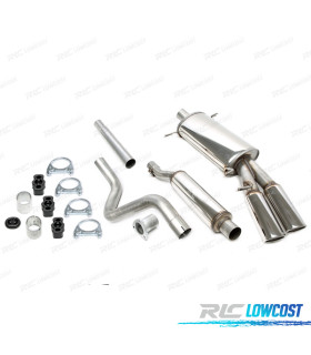 PANELA DE ESCAPE VOLKSWAGEN VW SCIROCCO MK2 82-92 AÇO 63.5MM