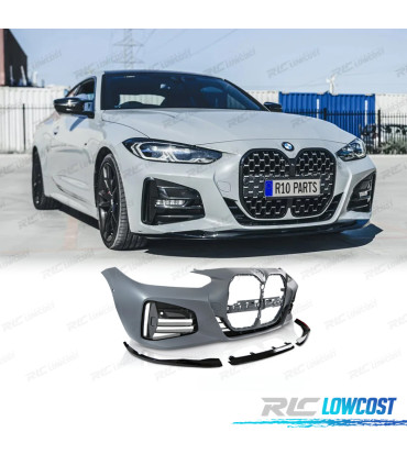 PARA-CHOQUES FRONTAL BMW G22 G23 20- LOOK M PERFORMANCE 440i PDC PARK ASSIST + SPOILER LIP