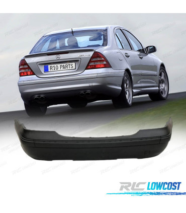 PARA-CHOQUE TRASEIRO MERCEDES CLASE C W203 SEDAN 01-07 LOOK C32 AMG