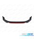 SPOILER LIP FRONTAL VOLKSWAGEN VW GOLF 7.5 LOOK ABT PRETO VERMELHO