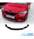 SPOILER LIP FRONTAL BMW F87 M2 COMPETITION 18- LOOK M PERFORMANCE PRETO BRILHANTE