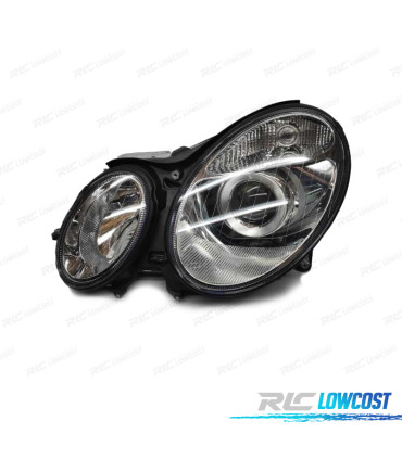 FAROL ESQ OPTICAS XENON MERCEDES W211 E CLASSE 02-06