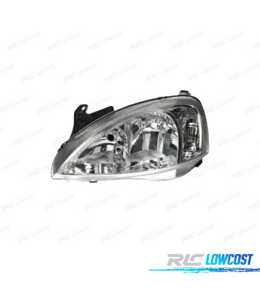 FAROL ESQ OPTICAS OPEL CORSA C 03-06 VAL