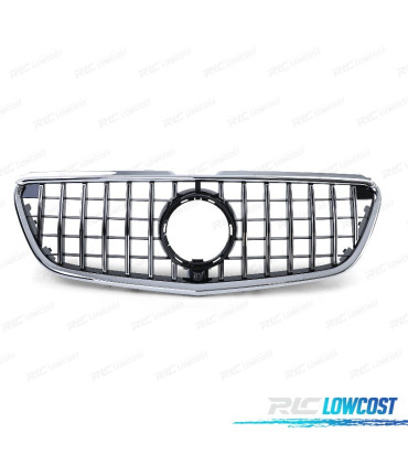 GRELHA FRONTAL MERCEDES VITO W447 14-19 PRETO CROMADO