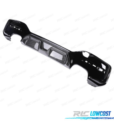 DIFUSOR BMW F20 LCI 15-19 LOOK M COMPETITION PRETO CARBONO