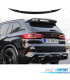 AILERON SPOILER BMW X5 G05 19-23 LOOK M PRETO BRILHANTE