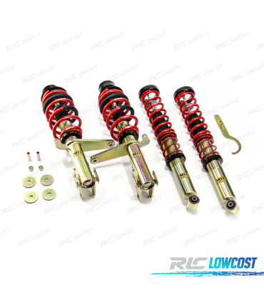 KIT SUSPENSÃO REGULÁVEL EIBACH MTS AUDI 80 B3 86-91 SEDAN