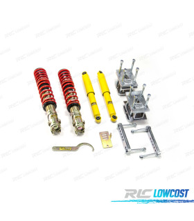 KIT SUSPENSÃO REGULÁVEL EIBACH MTS VOLKSWAGEN VW CADDY II 95-04