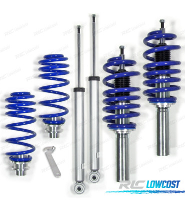 KIT SUSPENSÃO REGULÁVEL BLUE LINE AUDI A6 C7 4G 11-18 QUATTRO