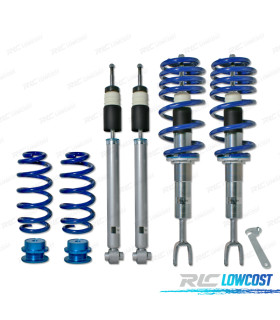 KIT SUSPENSÃO REGULÁVEL AUDI A4 B6 B7 AVANT CABRIO QUATTRO 00-08