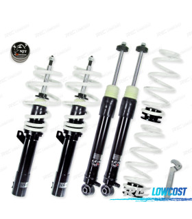 KIT SUSPENSÃO REGULÁVEL NJT EXTREM AUDI A3 8P QUATTRO 03-12