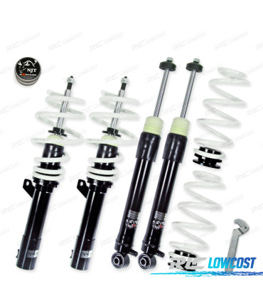 KIT SUSPENSÃO REGULÁVEL NJT EXTREM AUDI A3 8P SPORTBACK CABRIO 03-12 DIANTEIRA