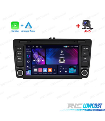 AUTO RADIO G 7" PARA SKODA OCTAVIA ANDORID 13 09-13 USB GPS TACTIL HD