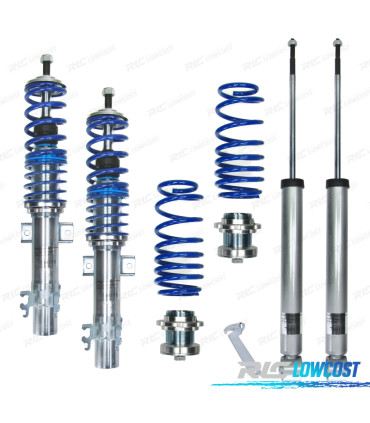 KIT SUSPENSÃO REGULÁVEL BLUE LINE VOLKSWAGEN UP 11-16 DIANTEIRA