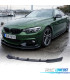 SPOILER LIP BMW F32 F33 F36 LOOK M PRETO MATE