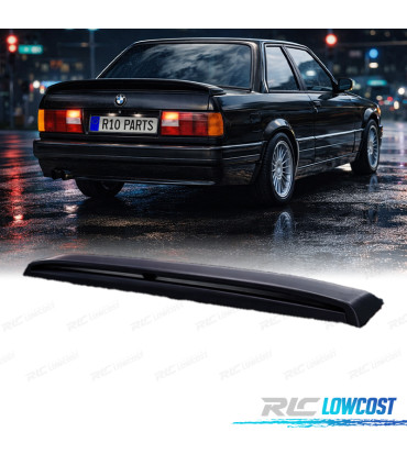 SPOILER AILERON TRASEIRO BMW E30 SEDAN CABRIO 84-91 LOOK M TECH 2 ABS