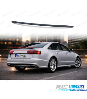 AILERON SPOILER AUDI A6 C7 SEDAN 11-18 PRETO MATE