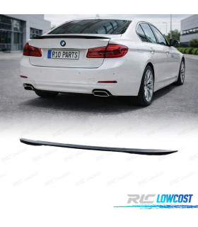 AILERON SPOILER BMW G30 LOOK M PERFORMANCE PRETO BRILHANTE