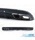 DIFUSOR MERCEDES CLASSE C W205 SEDAN 13-18 LOOK AMG + PONTEIRAS DE ESCAPE PRETAS