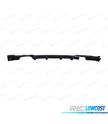 DIFUSOR BMW F30 F31 LOOK M PERFORMANCE DUPLA ESQUERDA PRETO BRILHANTE ABS