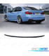 AILERON LIP SPOILER TRASEIRO BMW F30 LOOK M PERFORMANCE PRETO BRILHANTE