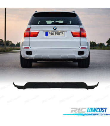 LIP SPOILER FRONTAL + DIFUSOR SPOILER TRASEIRO BMW X5 E70 06-10