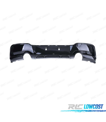 DIFUSOR BMW F20 F21 11-15 PRETO BRILHANTE LOOK M PERFORMANCE O---O