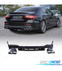 DIFUSOR MERCEDES GLC X253 15-18 LOOK AMG GLC63 PDC + PONTEIRAS ESCAPE CROMADAS
