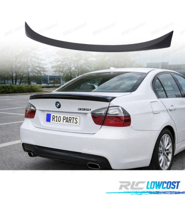 AILERON SPOILER BMW E90 LOOK M PERFORMANCE PRETO MATTE