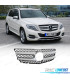 GRELHA FRONTAL MERCEDES GLK X204 12-15 LOOK AMG PRETO PRATA
