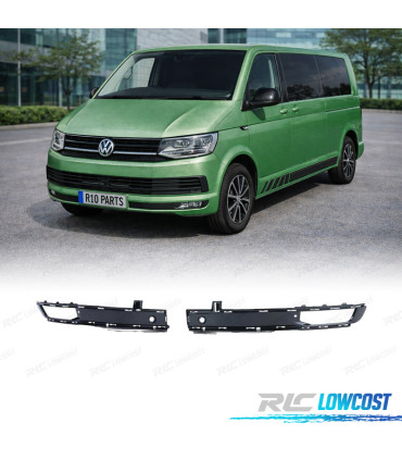 GRELHA FARÓIS DE NEVOEIRO VOLKSWAGEN VW T6 15-19 PDC PRETO BRILHANTE
