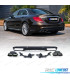 DIFUSOR MERCEDES CLASE C W205 SEDAN 14-18 LOOK AMG PRETO MAT + PONTEIRAS ESCAPE