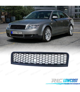 GRELHA AUDI A4 B6 00-04 LOOK RS PRETO MATE