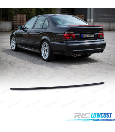 AILERON SPOILER TRASEIRO BMW E39 SEDAN 95-03 PRETO BRILHANTE