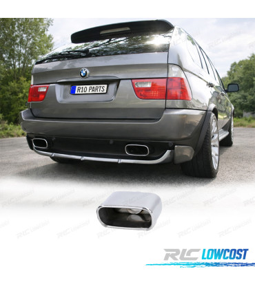 PONTEIRA DE ESCAPE UNIVERSAL EM INOX