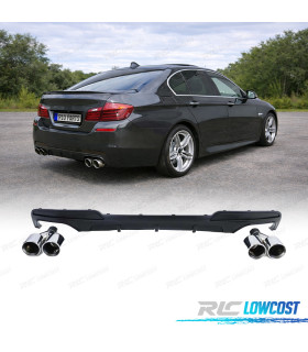 DIFUSOR BMW F10 F11 LOOK M PERFORMANCE + PONTEIRAS ESCAPE