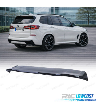 AILERON SPOILER TRASEIRO BMW X3 G01 17- LOOK M PRETO BRILHANTE
